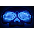 Máscara de Halloween Glow de forma de cráneo